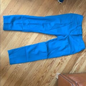 Teal skinny ankle pants